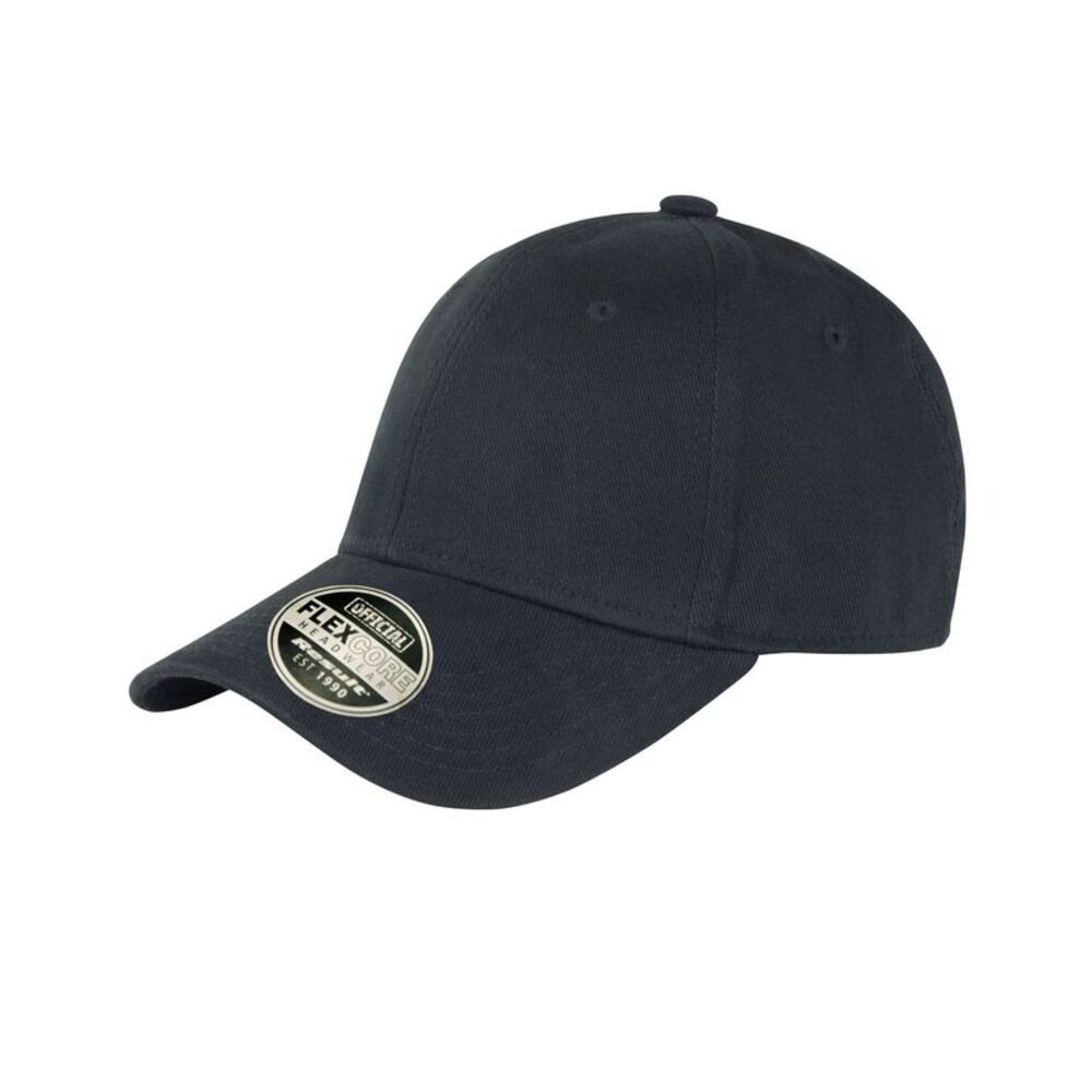 Result Headwear Kansas Flex Baseball Cap / Black